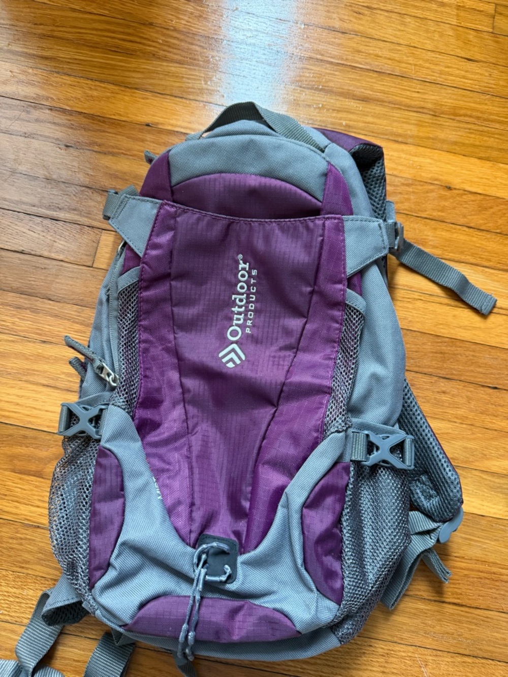 Outdoor Products Purple and Gray Backpack